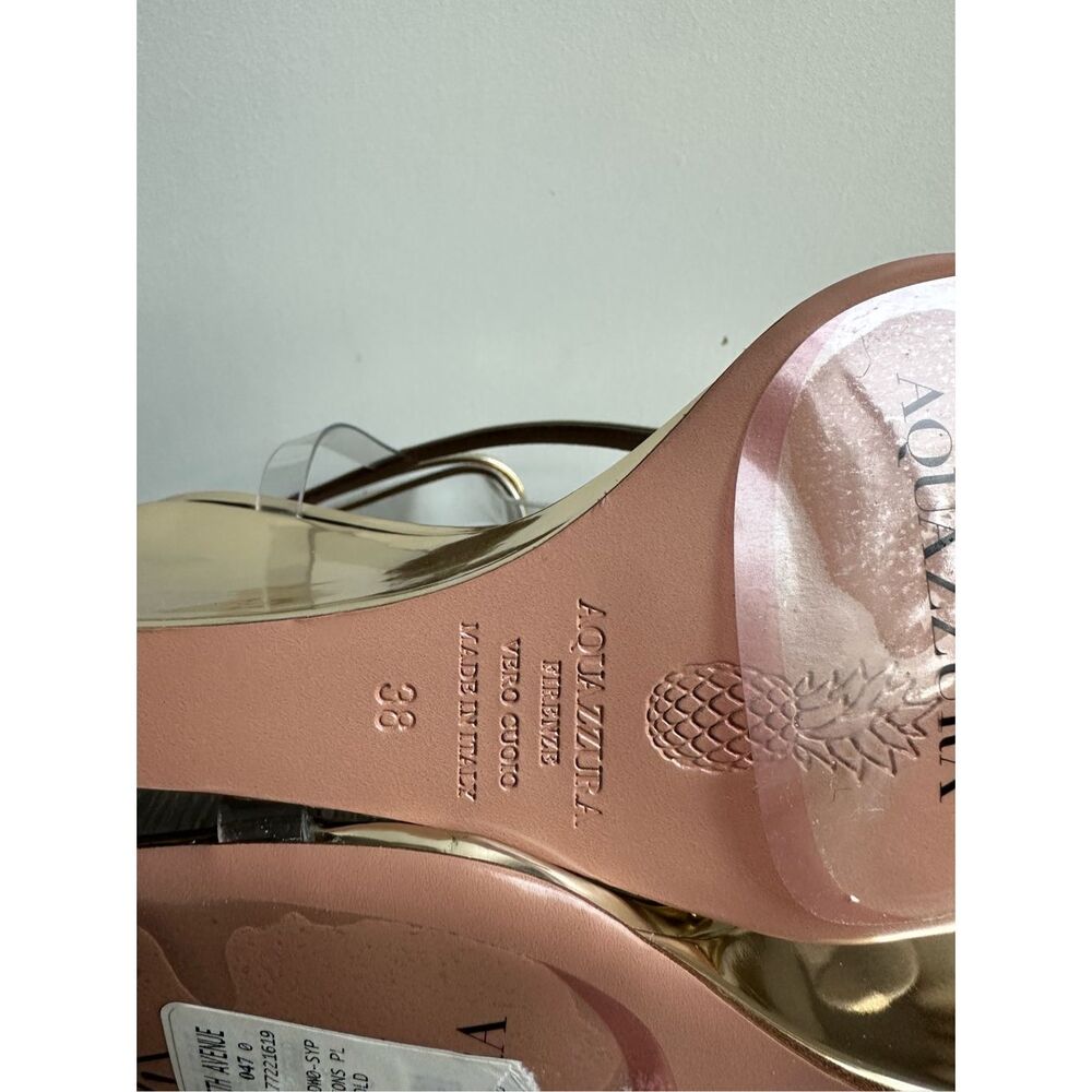 AQUAZZURA Illusions 85 Wedge Sandals Size EU38/US8 $750_16